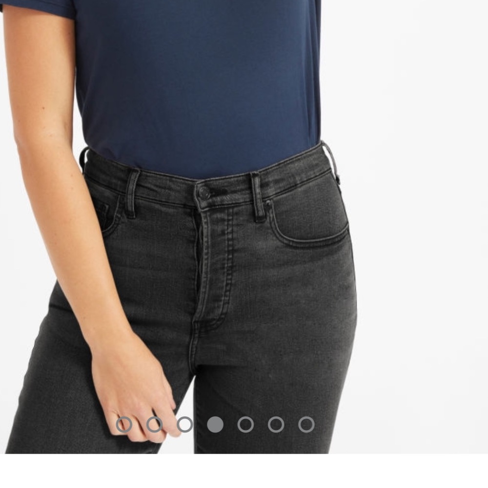 Everlane High-Rise Cigarette Jean 25 ankle - Picture 6 of 7